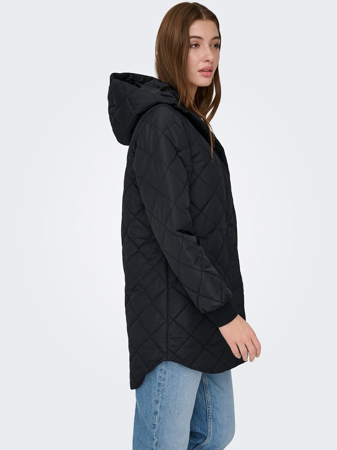 Thumbnail 6 de ONLY Quilted Hood Zip Coat Onljuliet Otw Noos-Cappotto Trapuntato con Cappuccio e Cerniera Donna