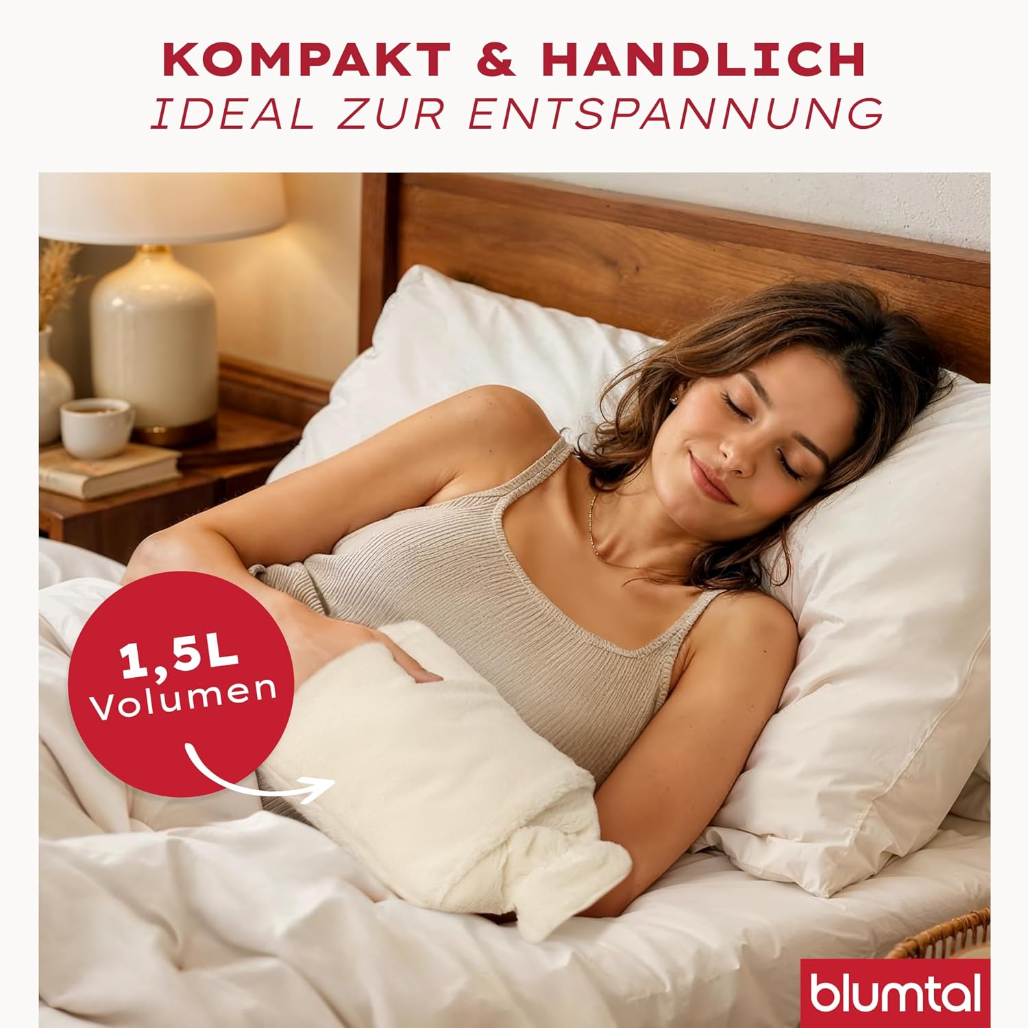 Thumbnail 6 de Blumtal Premium Wärmflasche 1,5 L