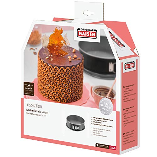 Detalle 2 de Original Kaiser Inspiration Springform Ø 26 cm – Antihaft, auslaufsicher, Flachboden