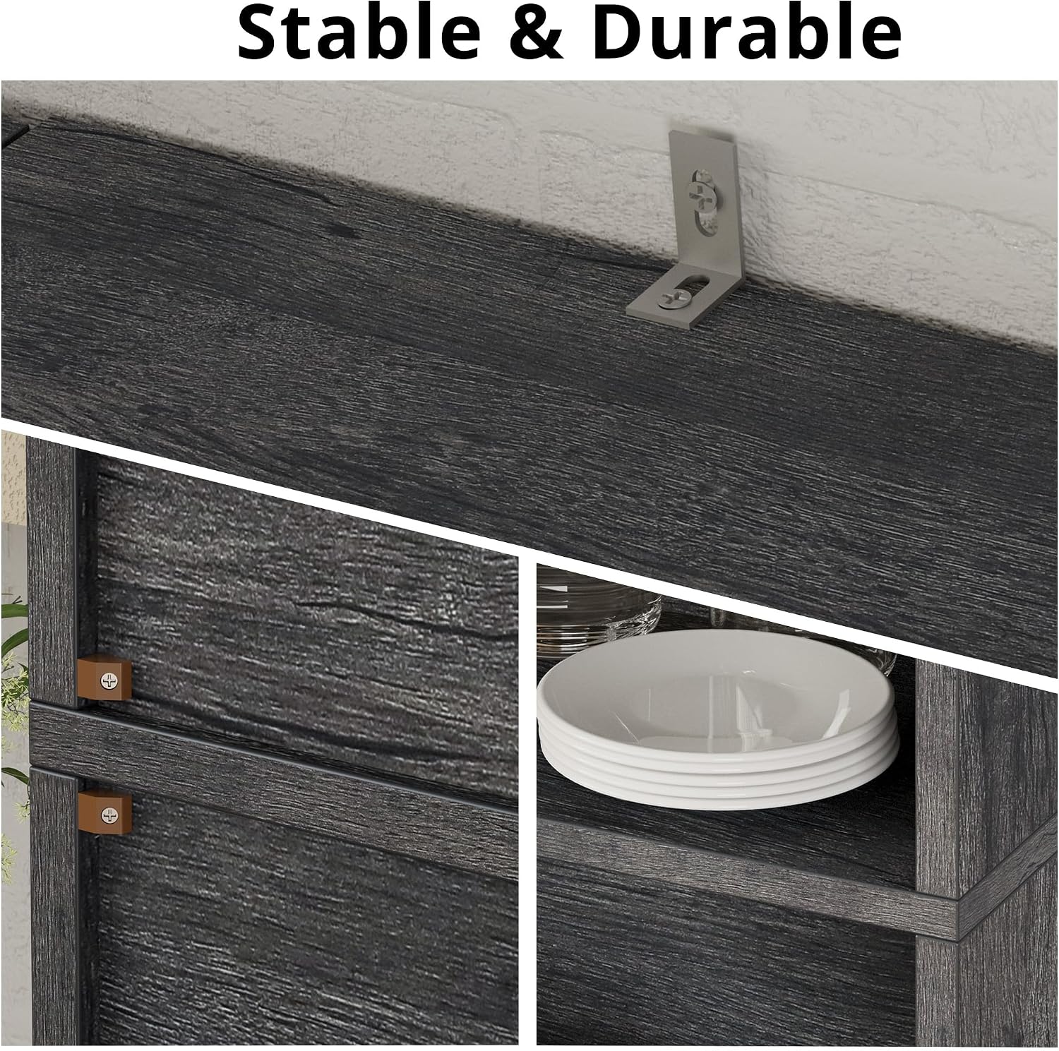 Detalle 2 de IRONCK Bookshelf, 5-Tier