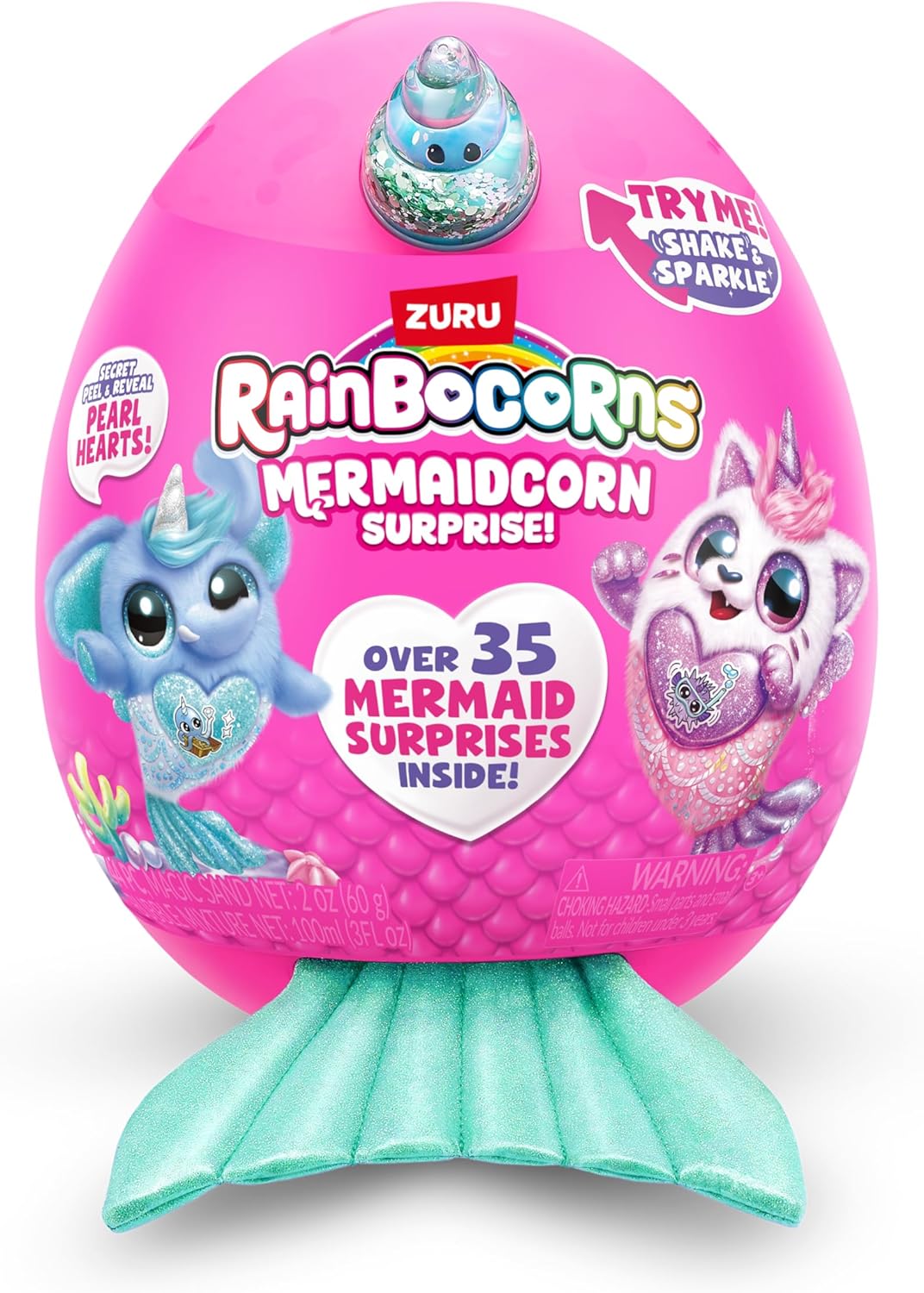 Thumbnail 1 de Rainbocorns Mermaidcorn Series 7 Shelly Elefante Peluche 🐘