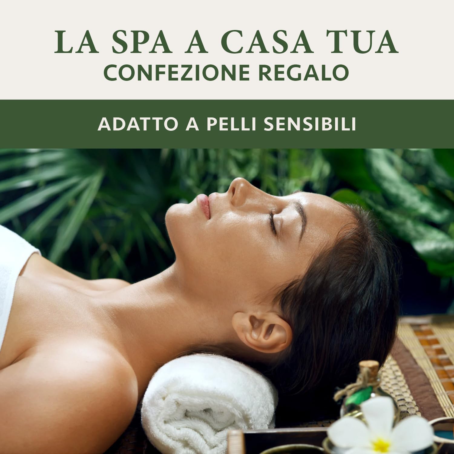 Detalle de Satin Naturel Set Regalo Donna Lusso 5x30ml: Scrub Corpo al Sale Marino e Oli Naturali