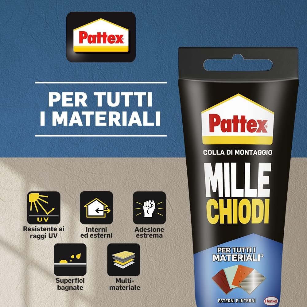 Detalle de Pattex Millechiodi Esterni & Interni 100g