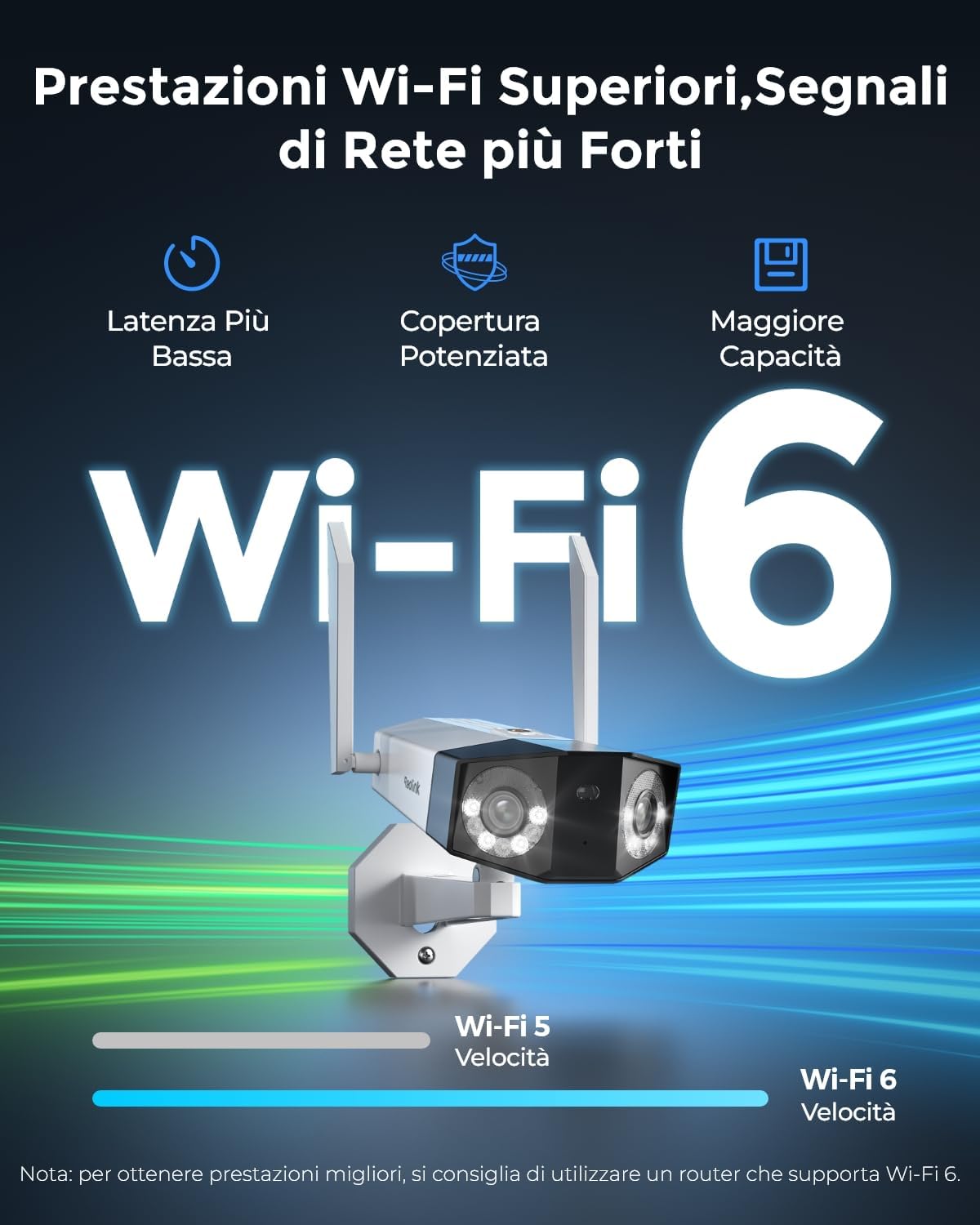 Thumbnail 4 de Reolink Duo 2 WiFi Telecamera 4K 180°