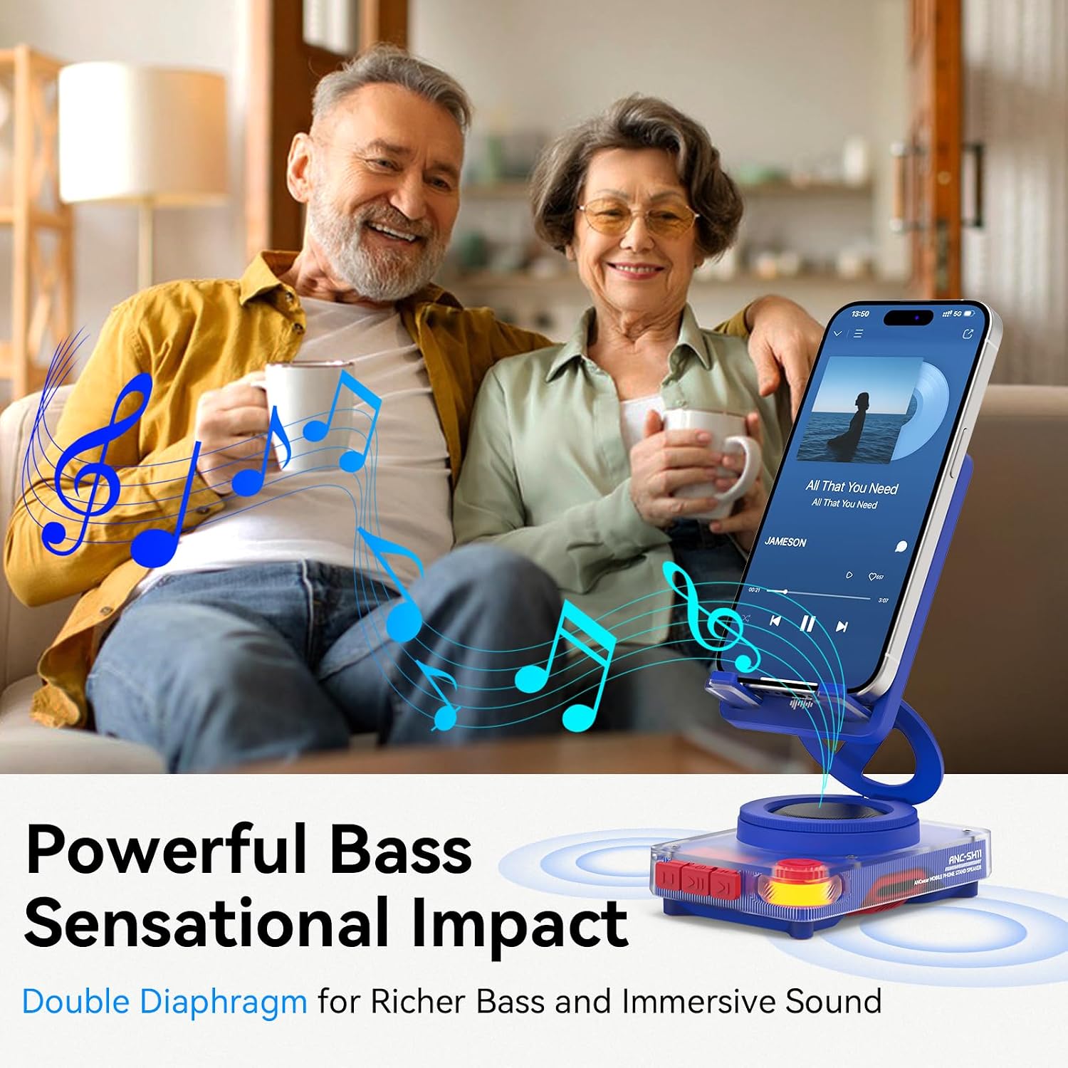 Thumbnail 3 de ANCwear Bluetooth Speaker Phone Stand for Desk
