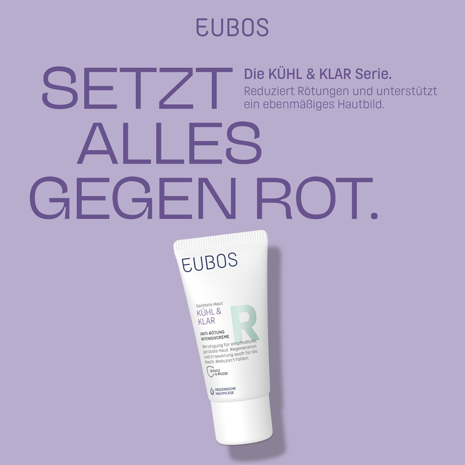 Detalle 2 de EUBOS KÜHL & KLAR ANTI-RÖTUNG Intensivcreme – Beruhigende Pflege für empfindliche Haut