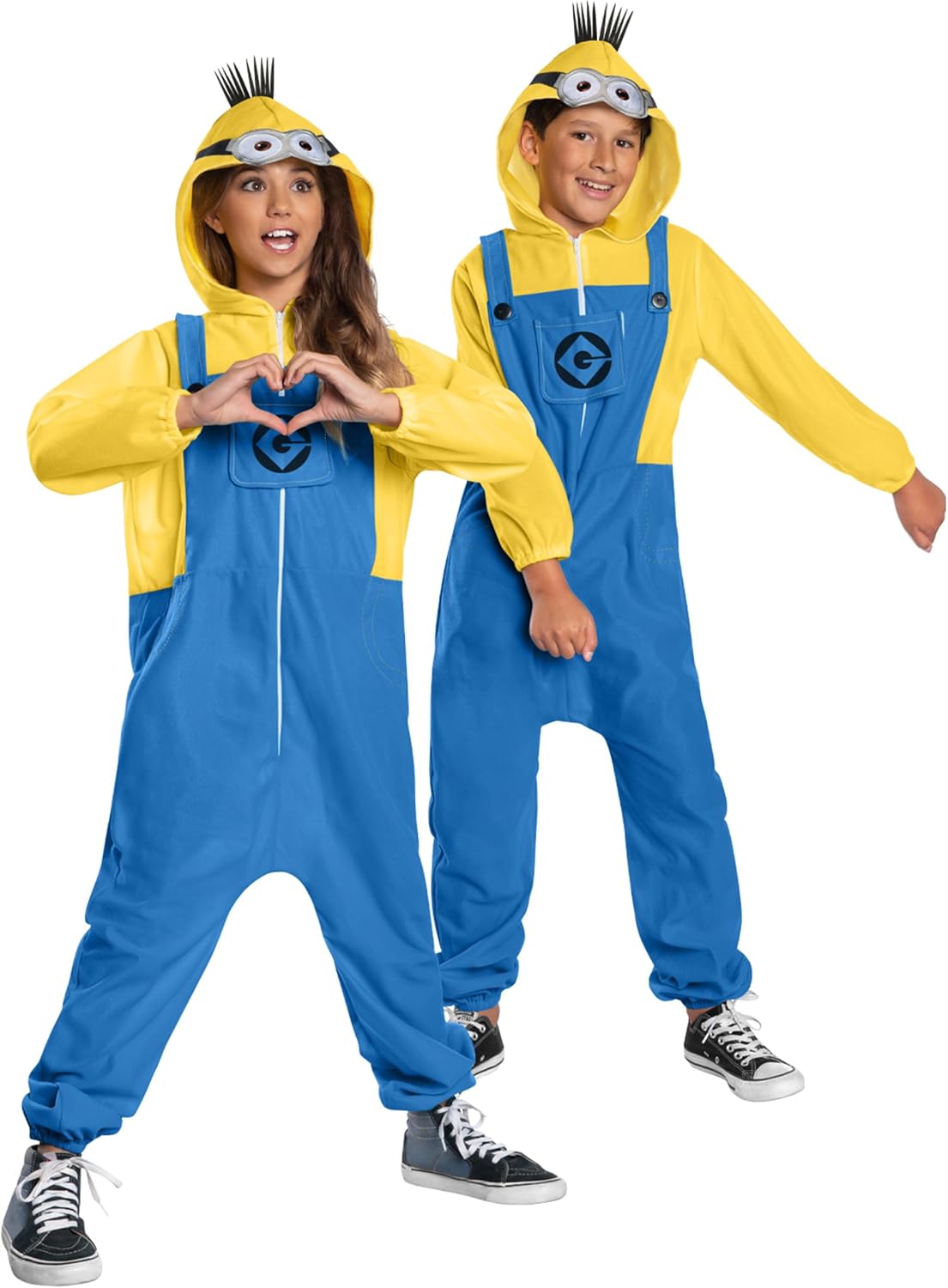 Detalle de Party City by Rubies Despicable Me Minion Costume for Kids, Fleece Jumpsuit