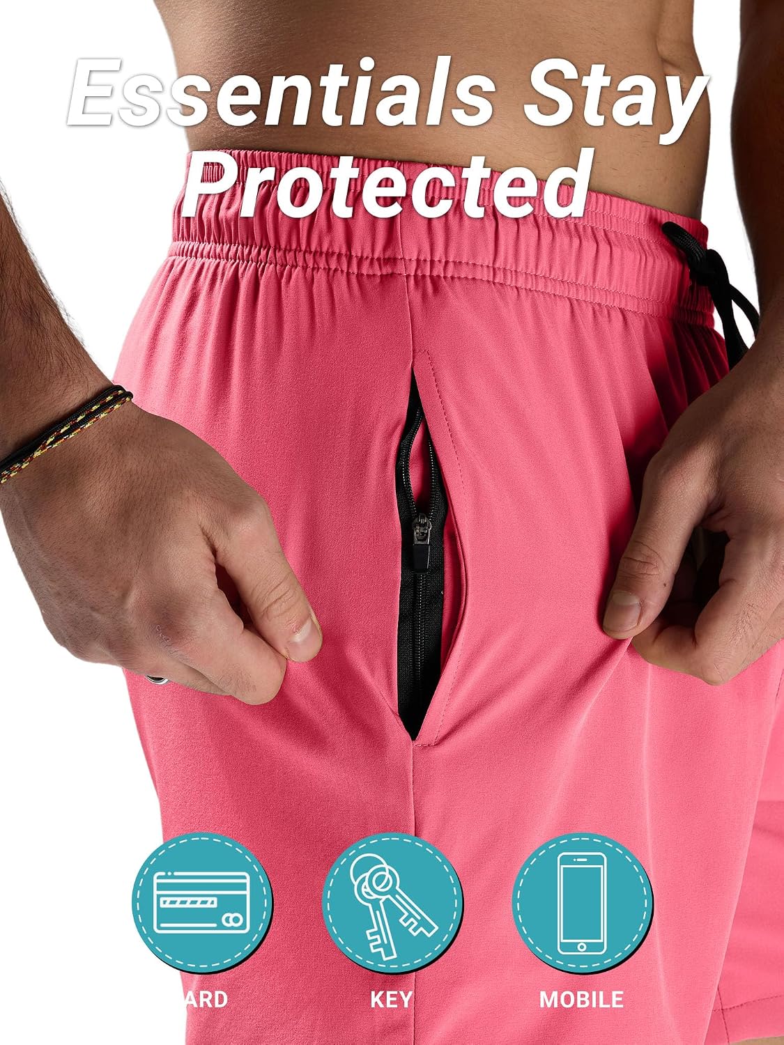 Detalle 1 de Arcweg Herren Badehose mit 5–8 cm Stretch