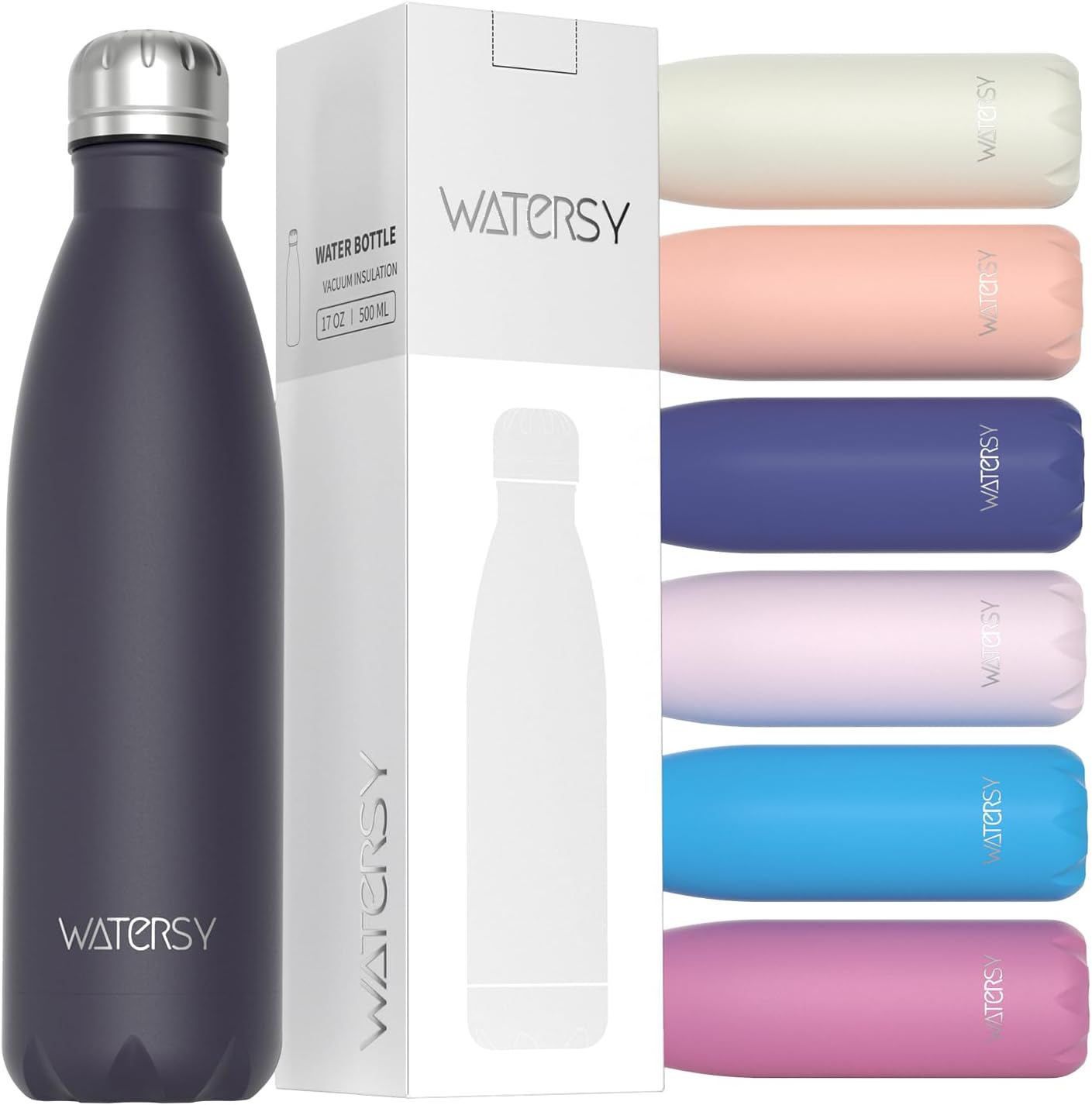 Detalle de WATERSY Insulated Water Bottle 17 oz