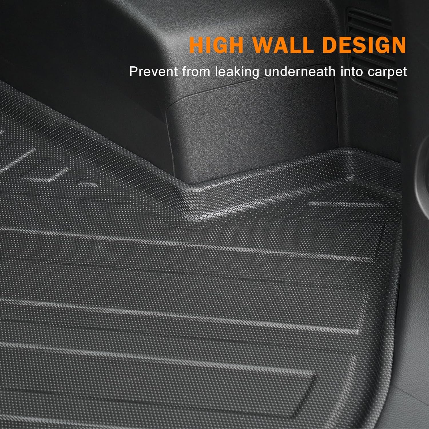 Thumbnail 5 de KUST Trunk Cargo Mat for Chevy Equinox / GMC Terrain (2025-2026) – All Weather, Edge-to-Edge Protection