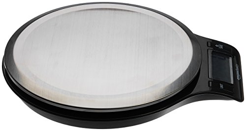 Thumbnail 5 de Amazon Basics Báscula de Cocina Digital con Pantalla LCD, Acero Inoxidable, 5 kg