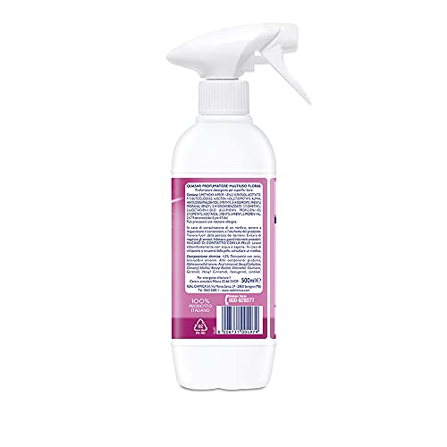 Detalle 1 de Quasar Profumatore Multiuso Floral 8×500 ml – Fragranza Floral per casa, dusting e pulizia