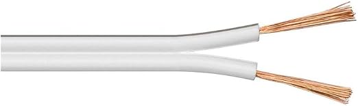 Detalle de Goobay LSK 2x0.5 10m Blanco - Cable de audio