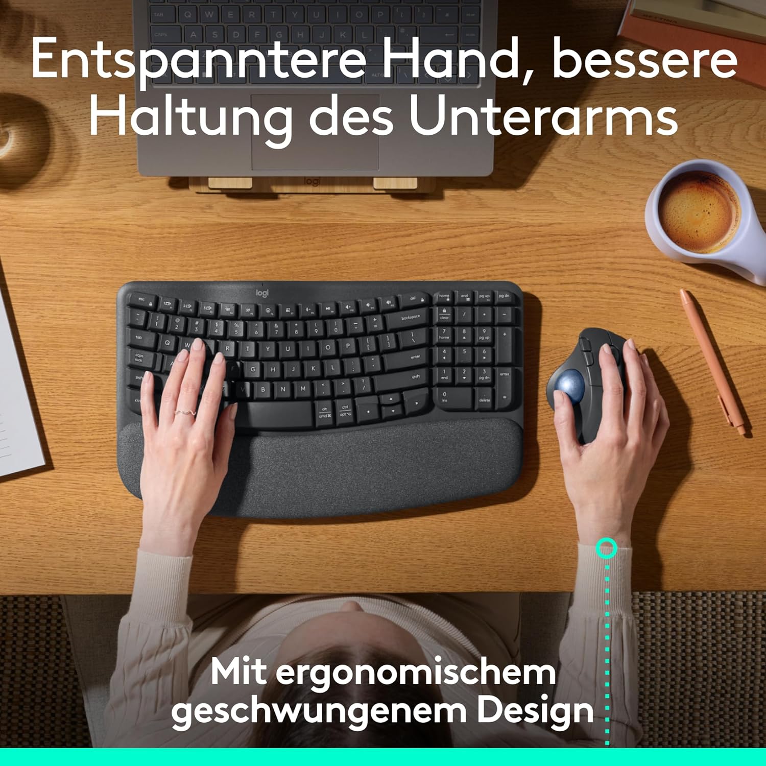 Thumbnail 2 de Logitech Ergo M575S Trackball-Maus