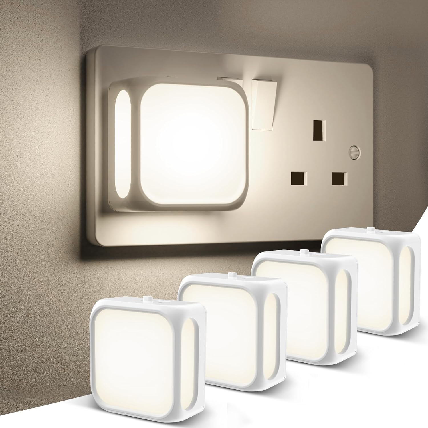 Detalle de PURSNIC Night Light Plug in Wall 4000K