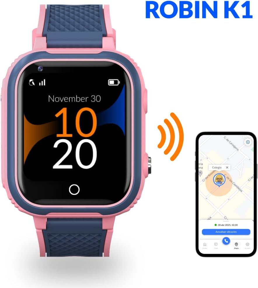 Thumbnail 5 de Robin Watch K1 reloj teléfono 4G para niños 2-3 días