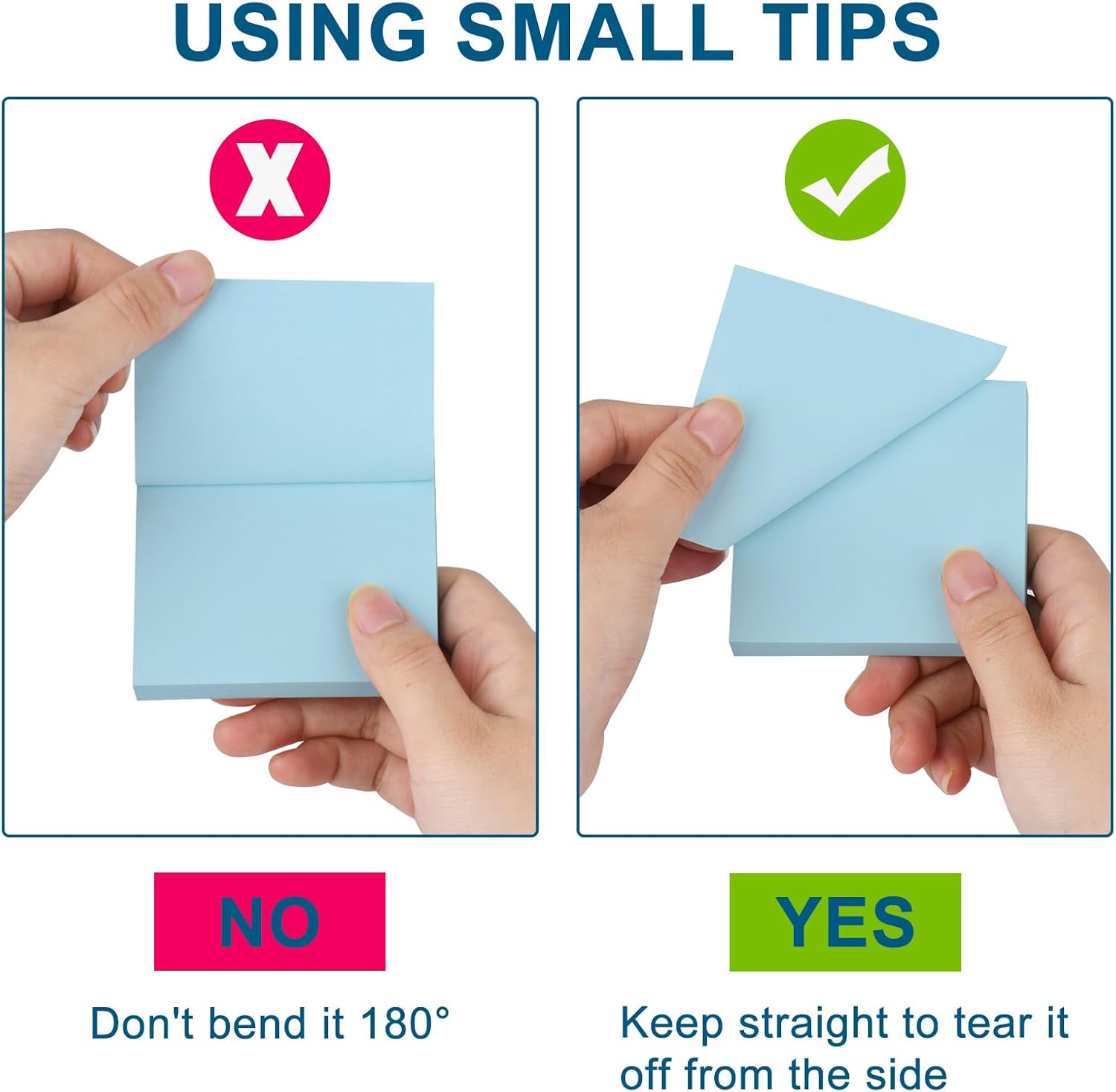 Thumbnail 5 de ZCZN 24 Pads Sticky Notes 76 x 76 mm 1920 sheets