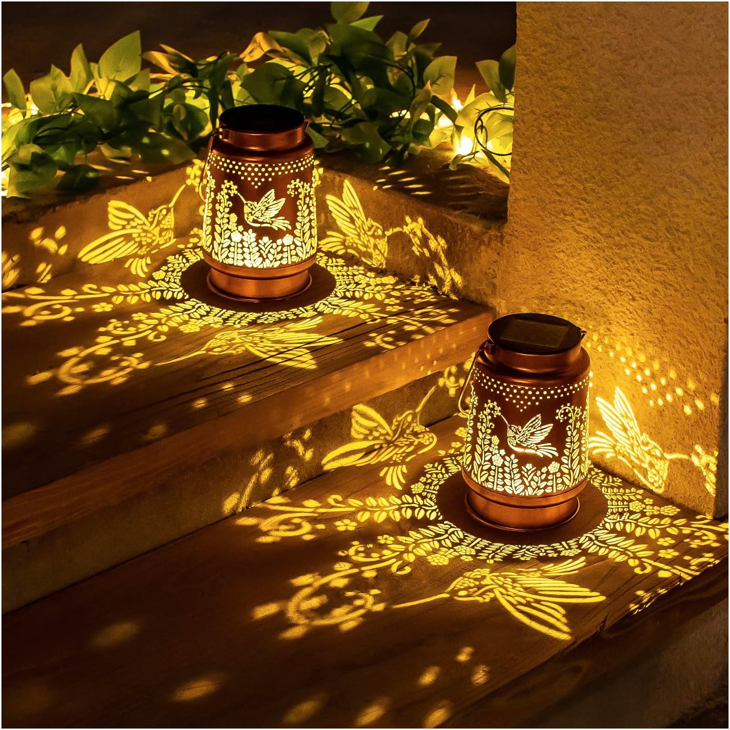 Thumbnail 2 de EZTZEN Hummingbird Solar Lantern — Outdoor Battery-Operated LED Fairy Light for Garden Decor