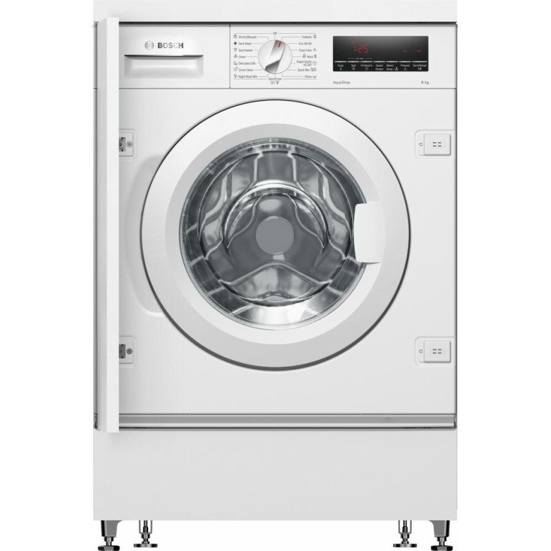 Detalle de Bosch Serie 8 WIW28542EU: Lavadora frontal 8 kg, 1400 rpm, blanca
