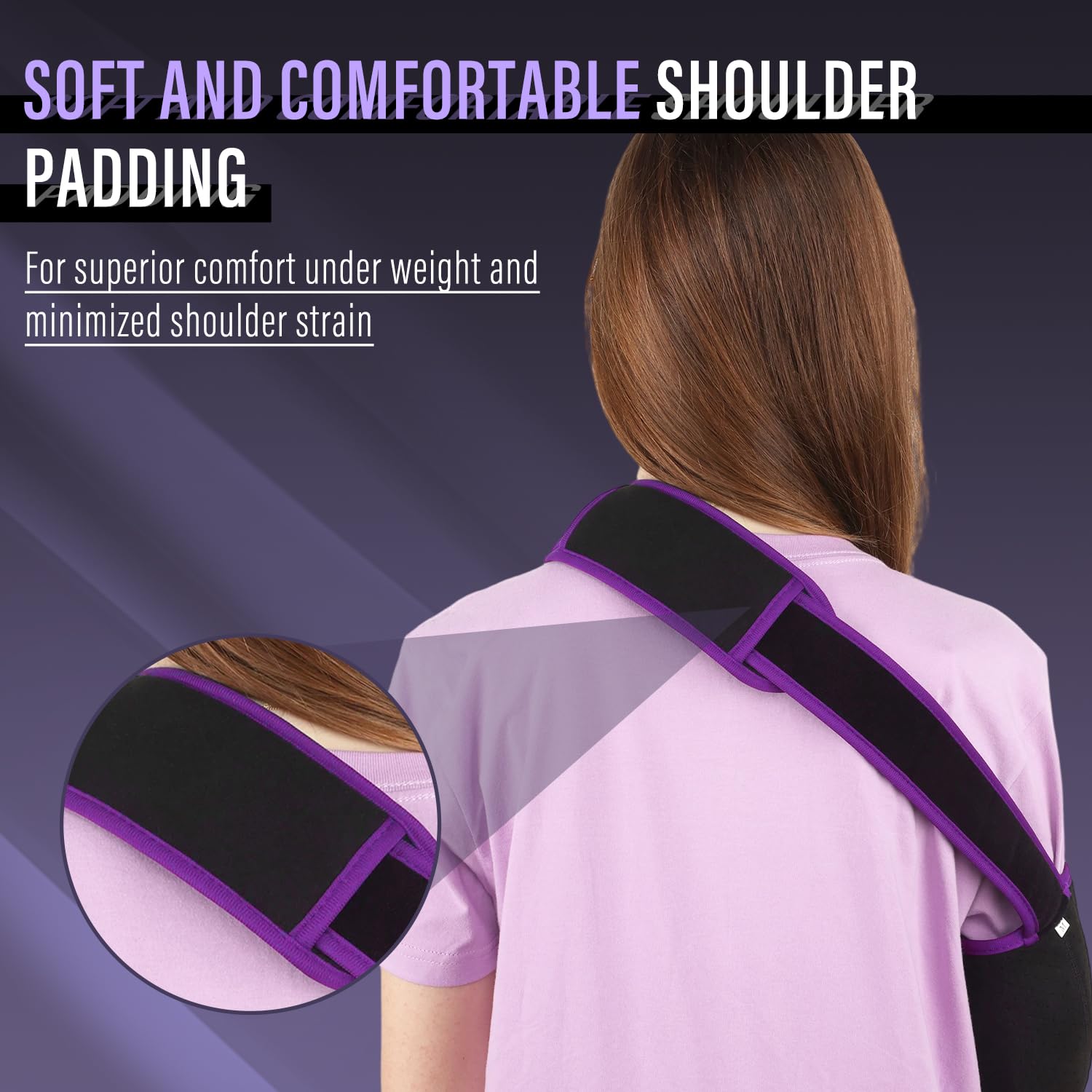 Thumbnail 4 de supregear SG00000742 Arm Sling, Breathable Adjustable Shoulder Immobilizer, Size L