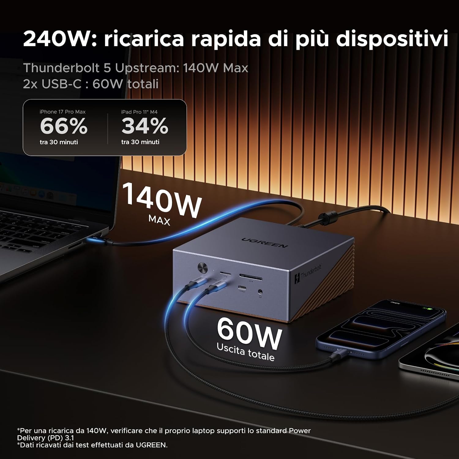 Thumbnail 6 de UGREEN Maxidok Thunderbolt 5 Docking Station Revodok 17 in 1