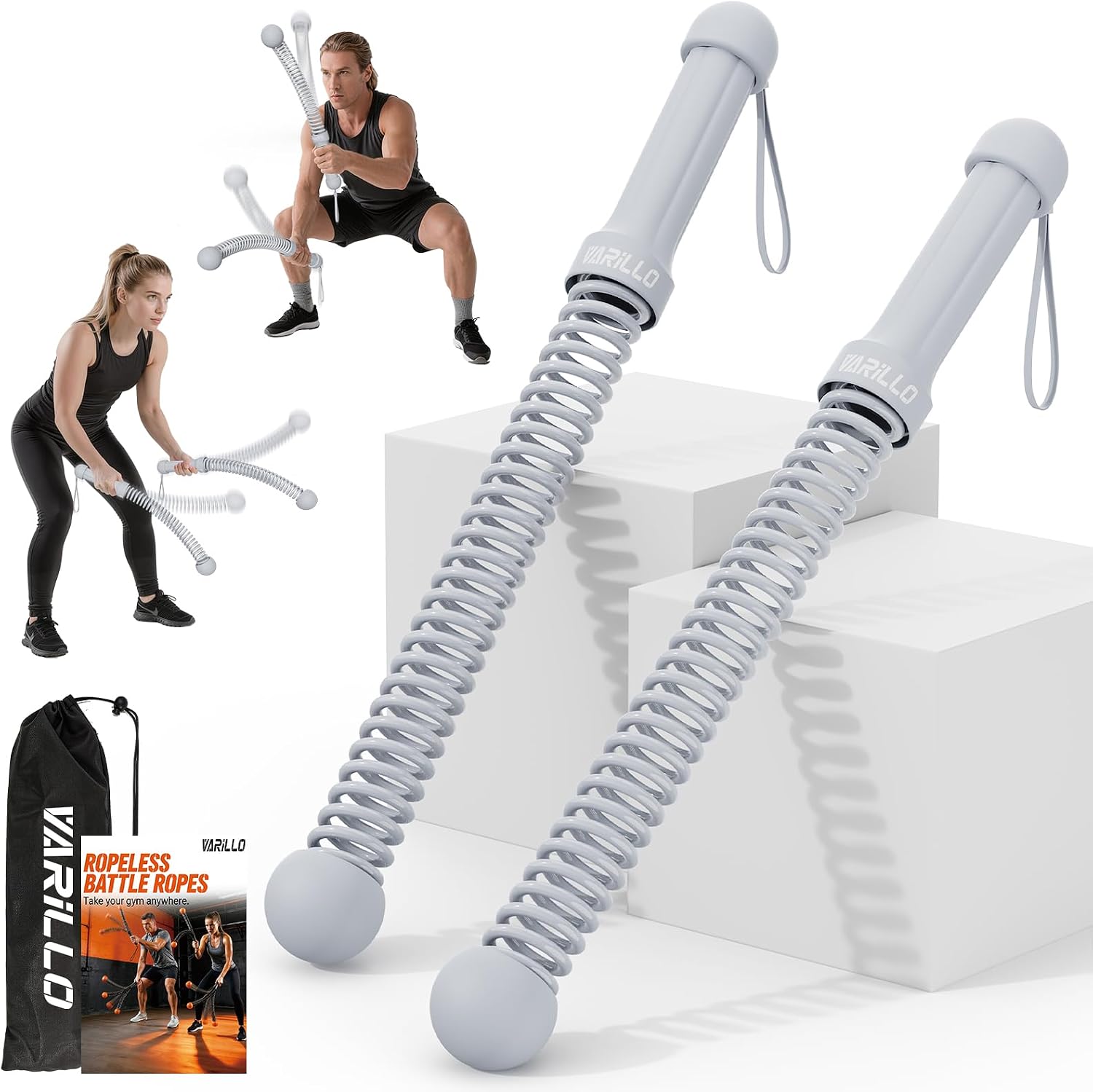 Detalle de Ropeless Battle Ropes, Cordless Design