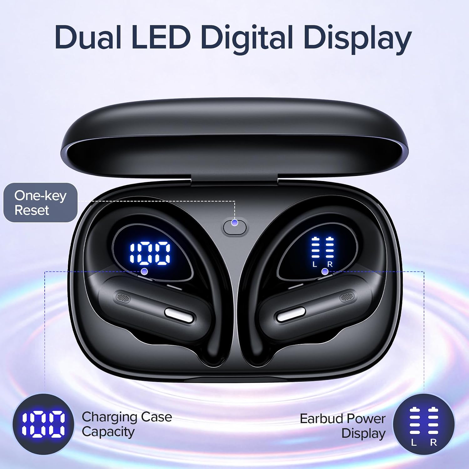 Detalle 2 de Gymsoul wireless earbuds X19