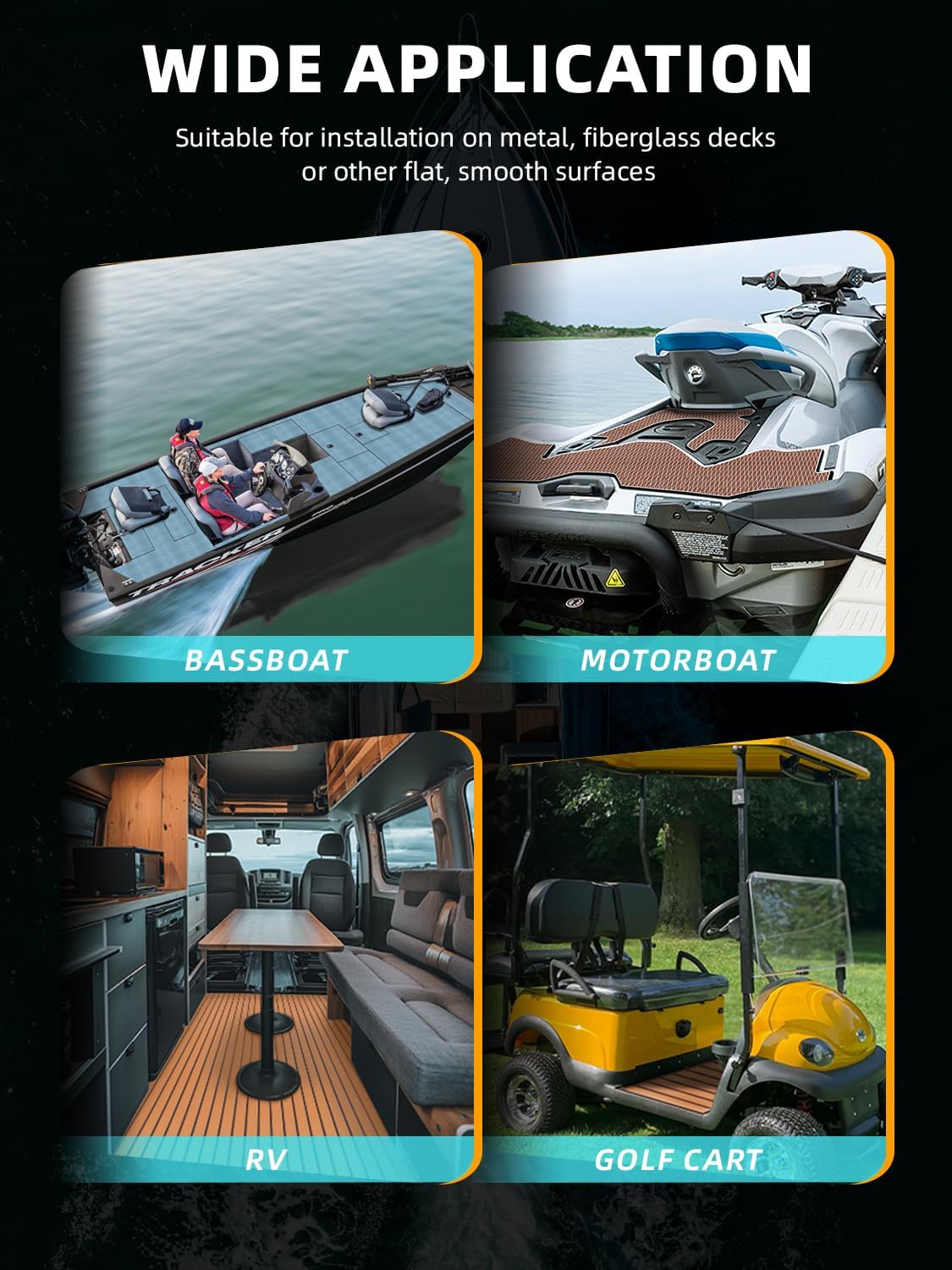 Thumbnail 6 de FOCEAN Boat Flooring with EVA Foam