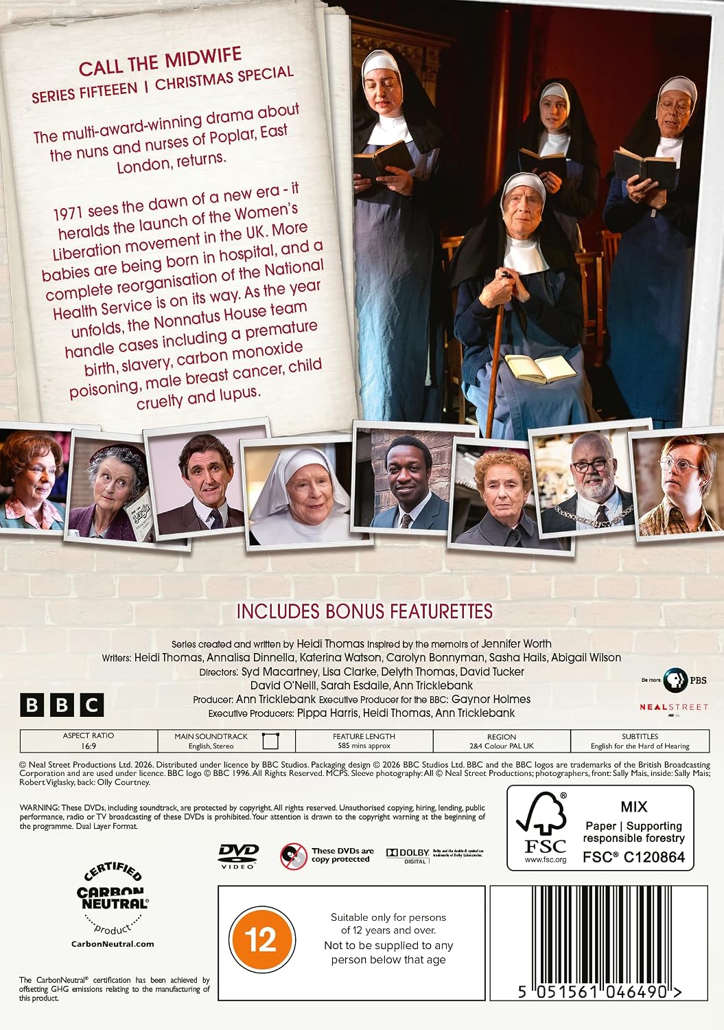 Detalle 2 de Call The Midwife: Series 15 – A considered look at the BBC archive staple