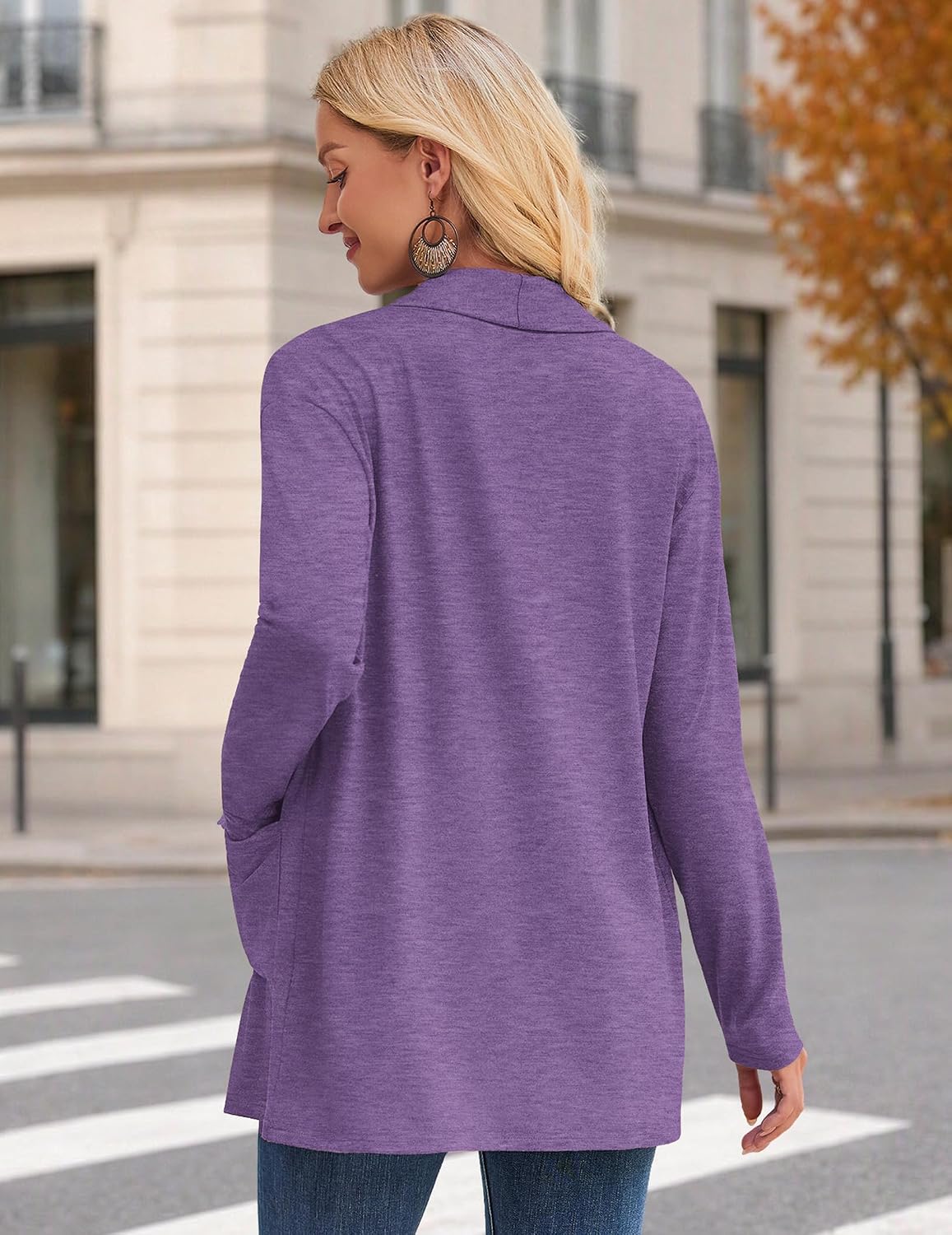 Detalle de Zeagoo Women's Cardigan Lightweight