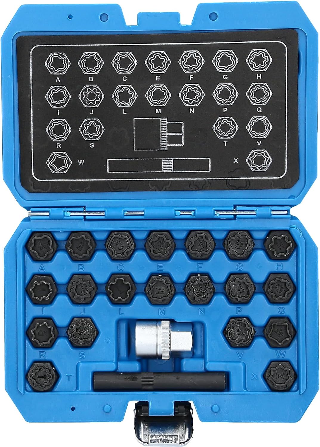 Thumbnail 4 de Brilliant Tools Felgenschloss-Sortiment für Audi, 22-tlg (BT691360)