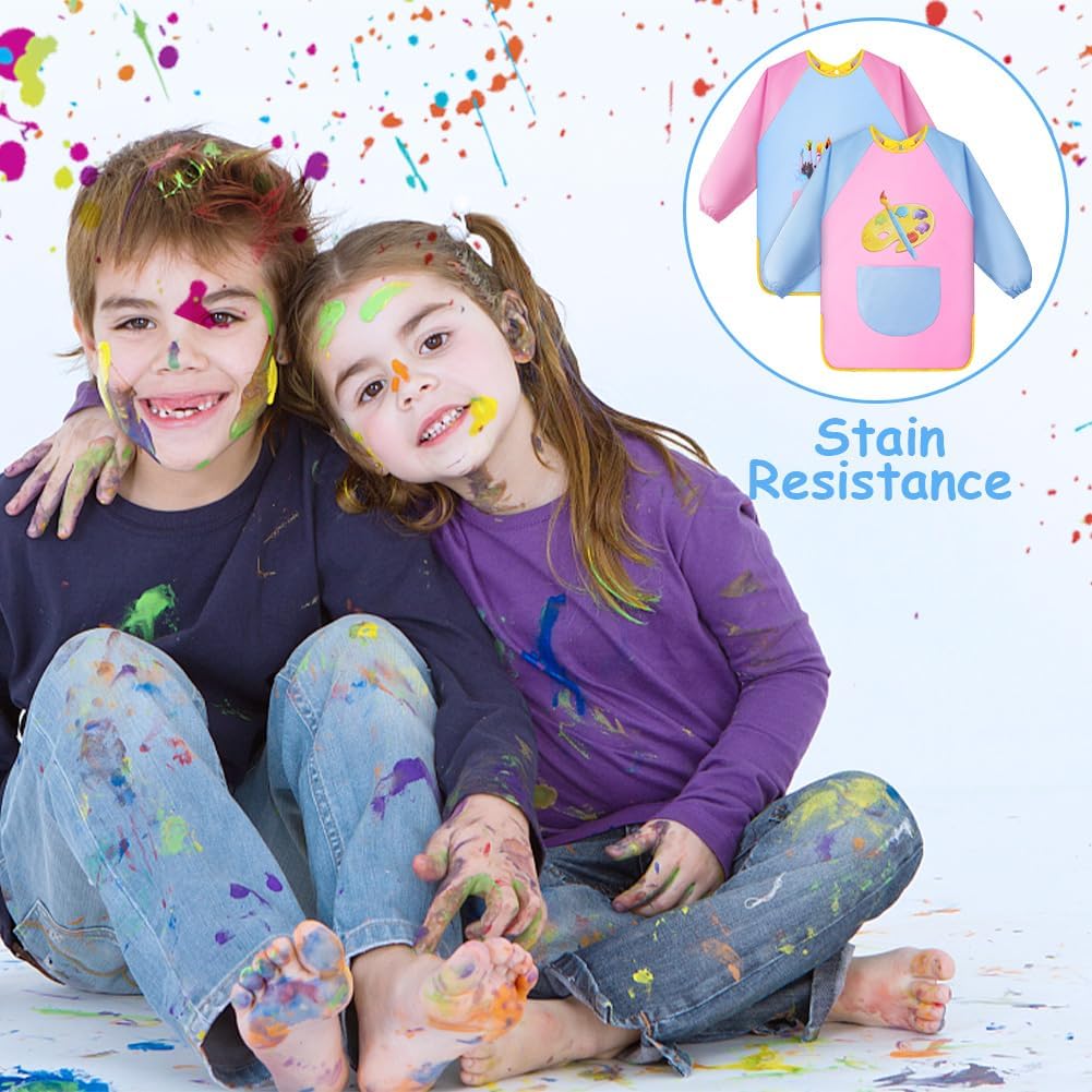 Detalle 2 de OSDUE Delantal infantil impermeable 70x50 cm