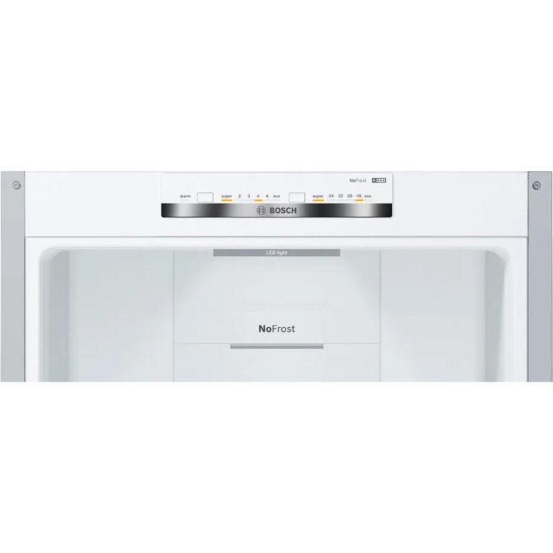 Detalle 2 de Bosch KGN36VIDB: Frigorífico Combi Total No Frost de 186 cm, 326 L con VitaFresh y Alarma de Puerta