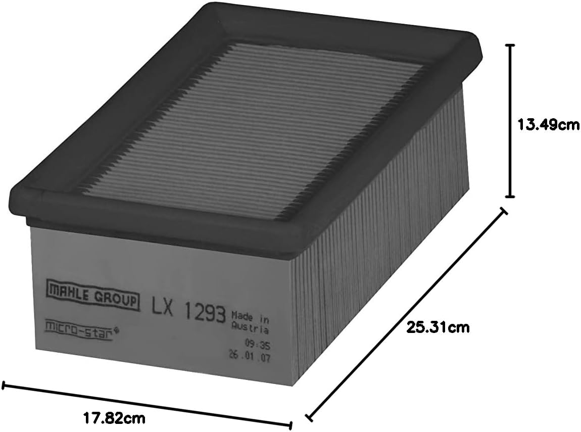 Detalle 1 de MAHLE Knecht LX 1293 Filtro motore