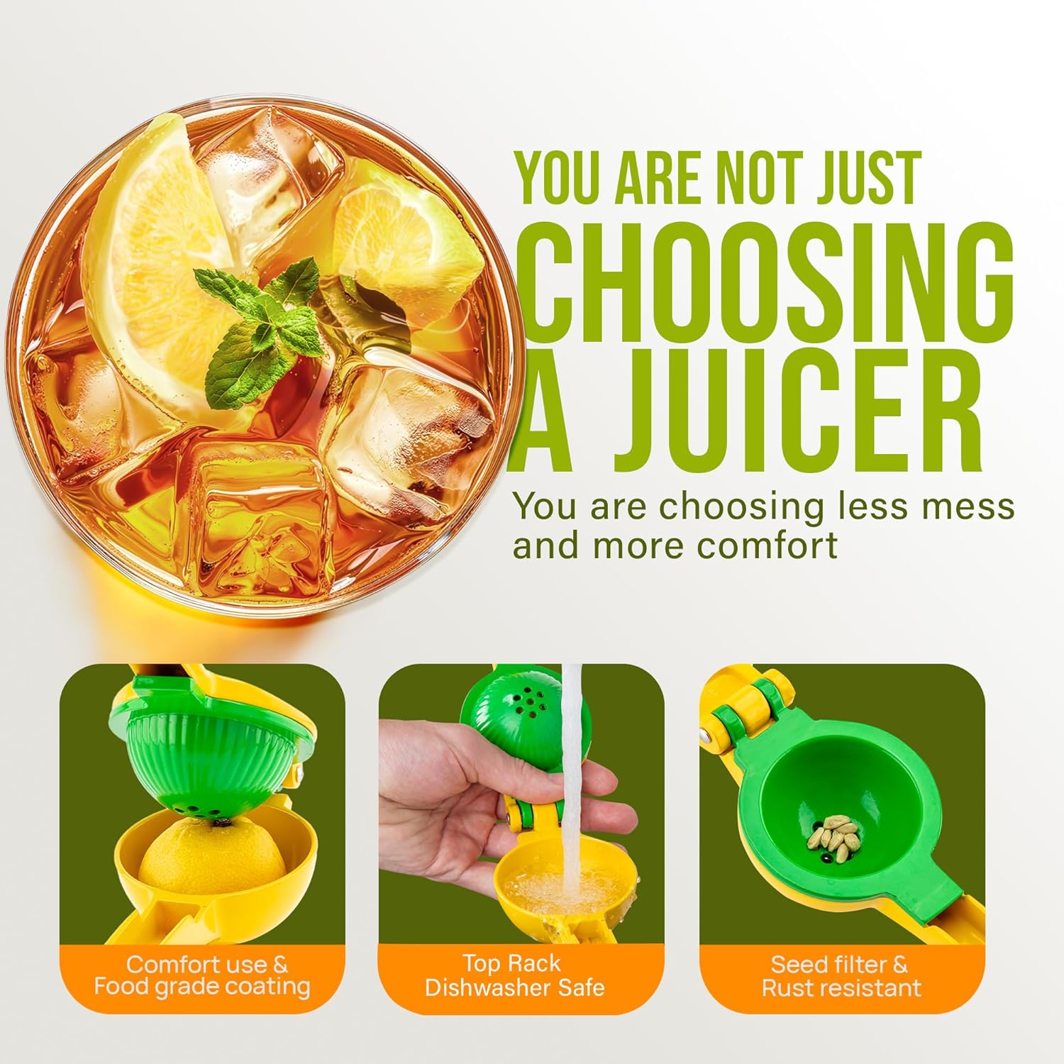 Detalle 2 de Zulay Kitchen 2-in-1 Lemon Squeezer ๐