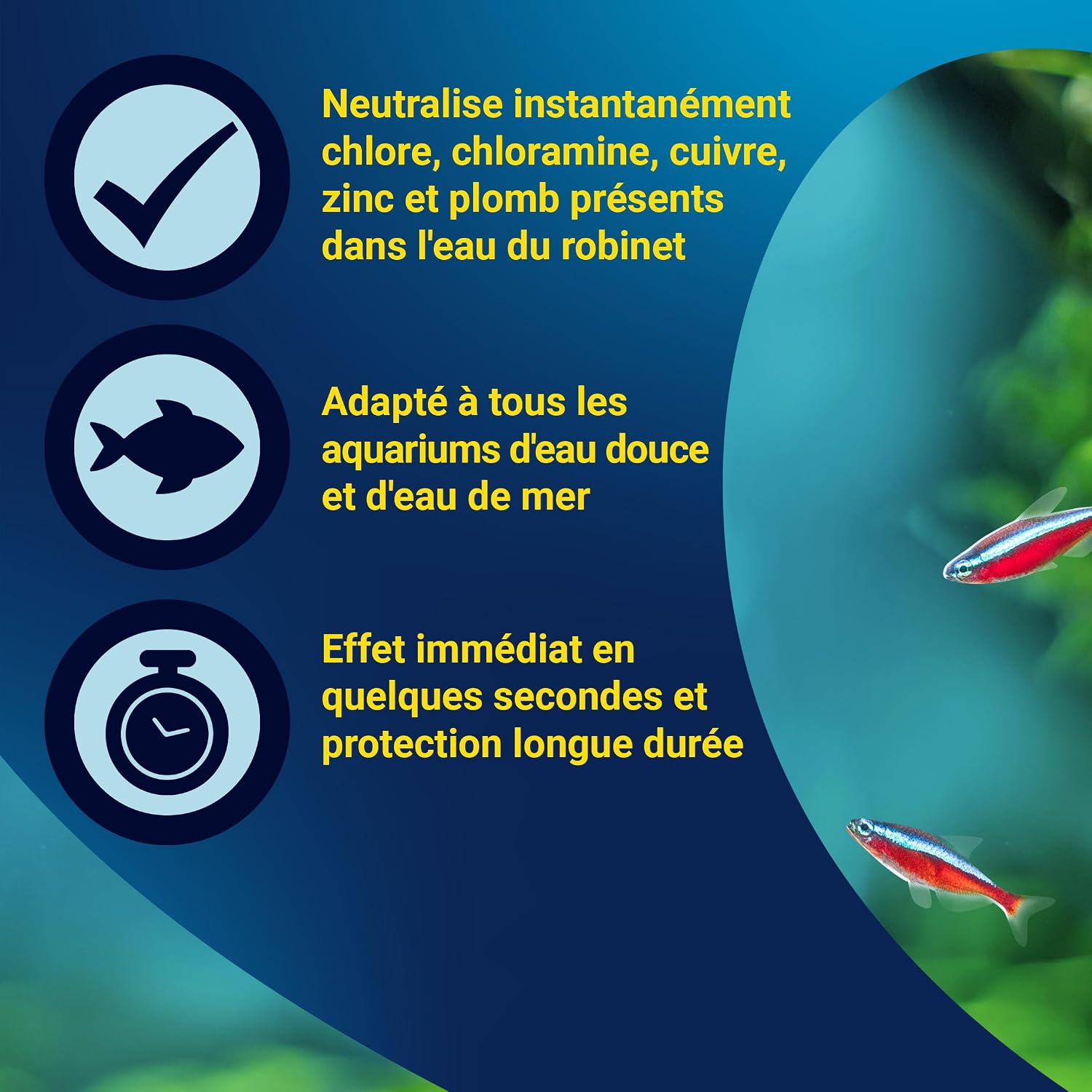 Detalle de Tetra AquaSafe – Conditionneur d'Eau Naturel pour Poissons Tropicaux, 500 ml