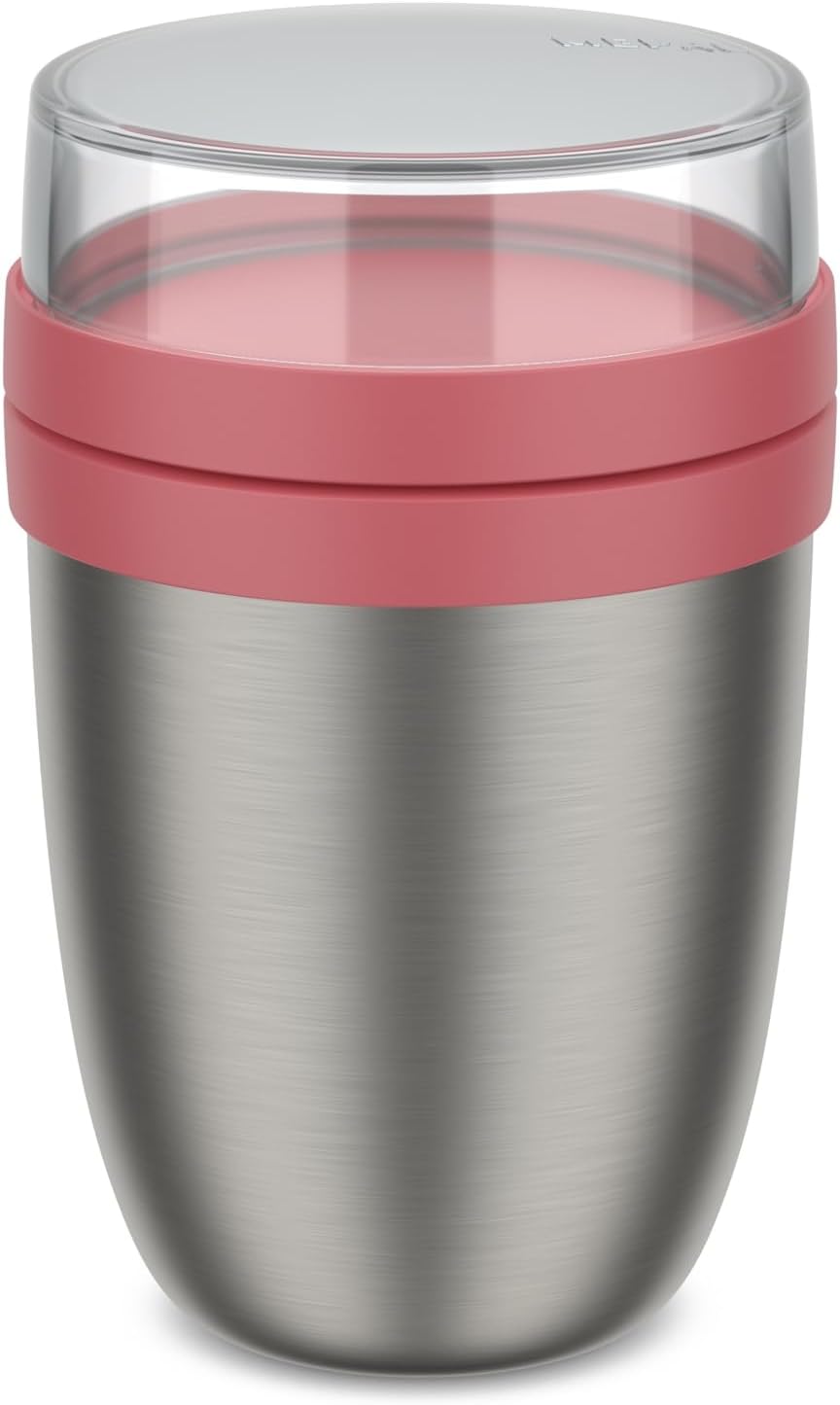 Thumbnail 1 de Mepal Panier repas hermétique Ellipse 107647078700 (500 + 200 ml) Vivid Mauve