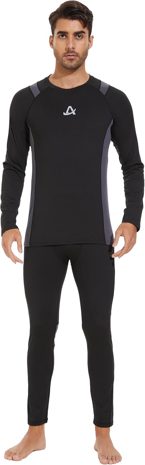 Detalle 2 de AMZSPORT Intimo Termico Uomo Set Compressione Asciugatura Rapida