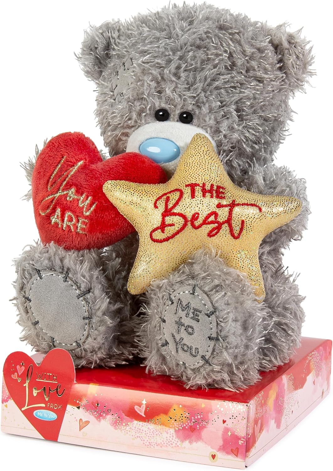 Detalle 2 de Me To You Tatty Teddy 'You Are The Best' 15cm Bear — Official Valentine's Day Collection