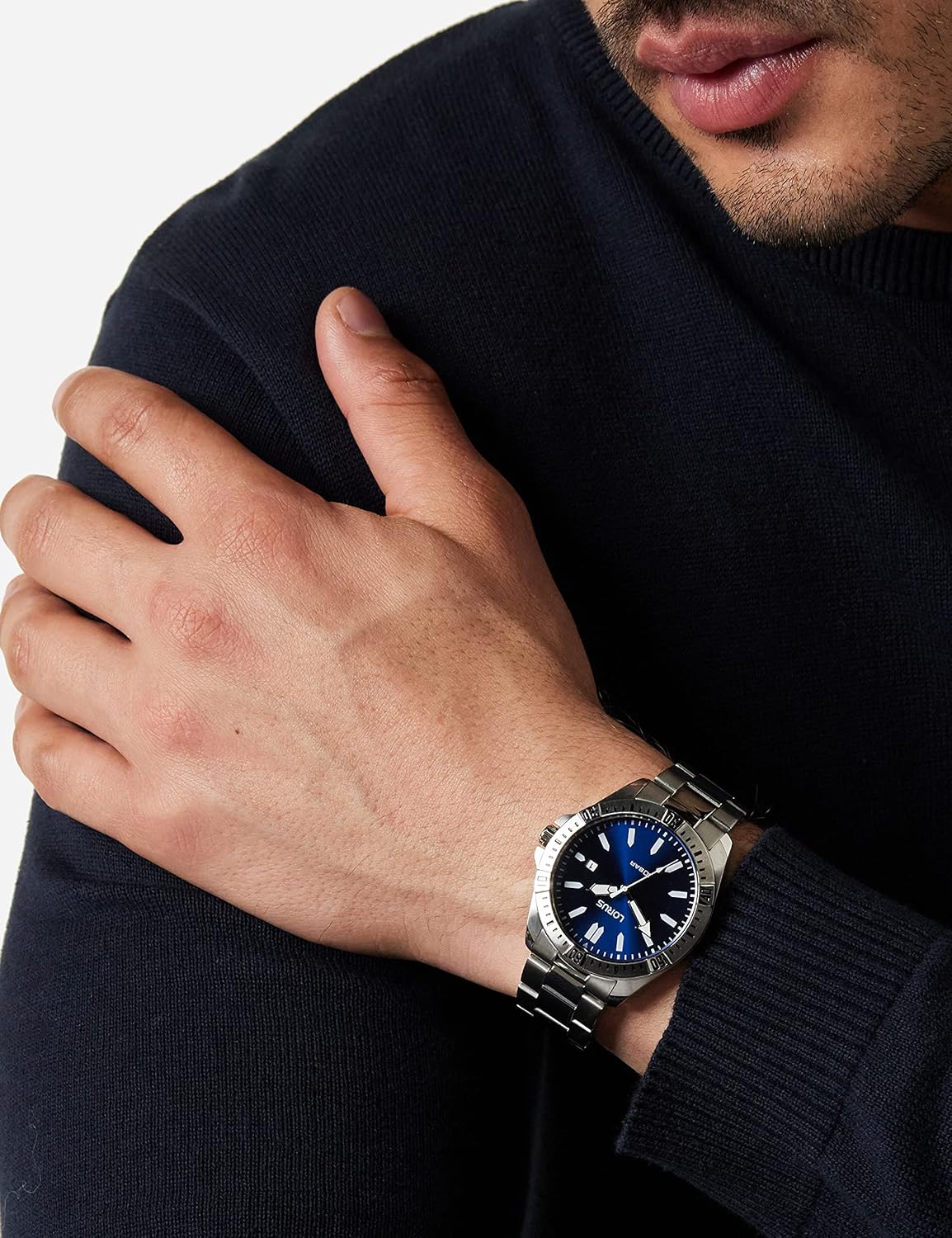 Thumbnail 1 de Lorus Orologio analogico al quarzo da uomo con cinturino in metallo