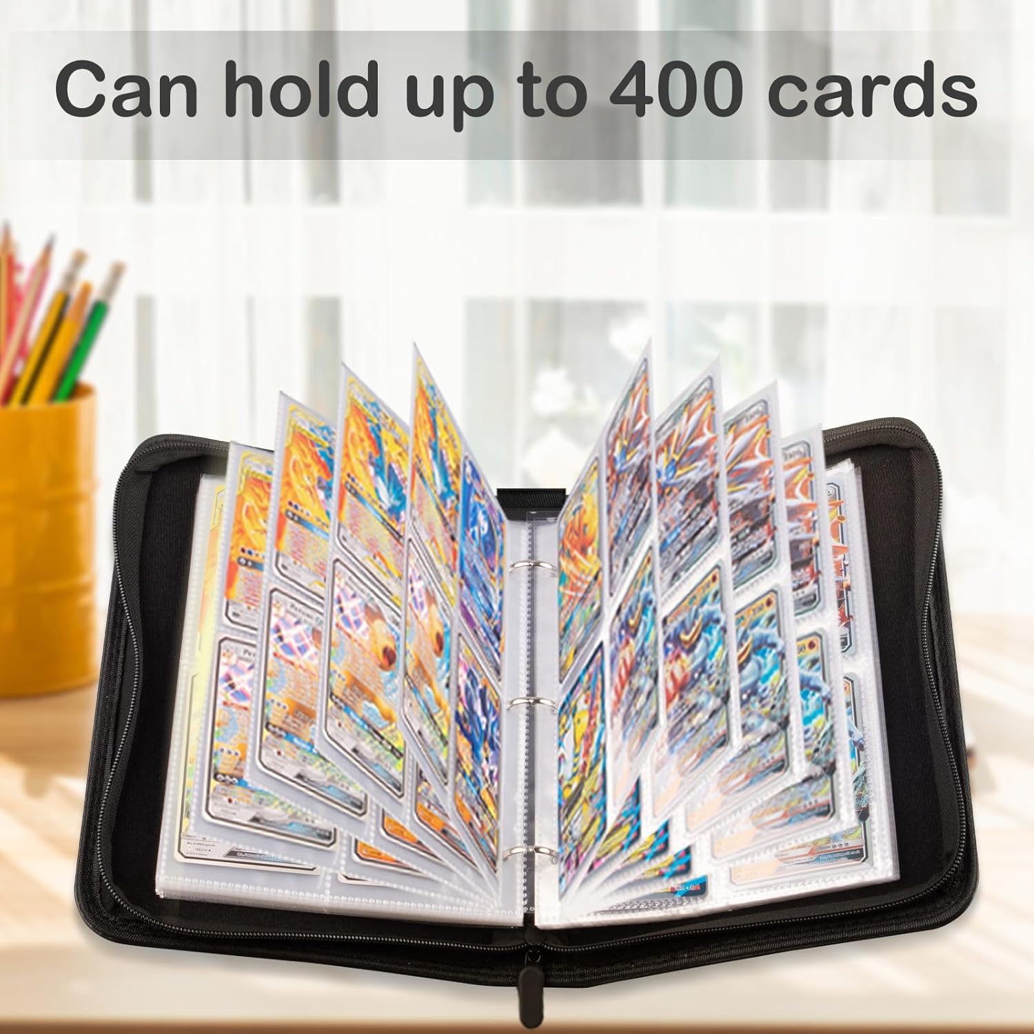 Thumbnail 3 de Egmelos Trading Card Binder 400-card album 📚