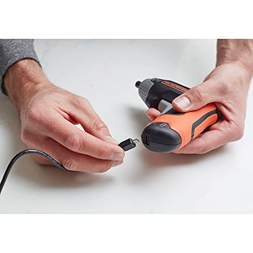Detalle 2 de BLACK+DECKER cordless screwdriver BCF611CK-GB