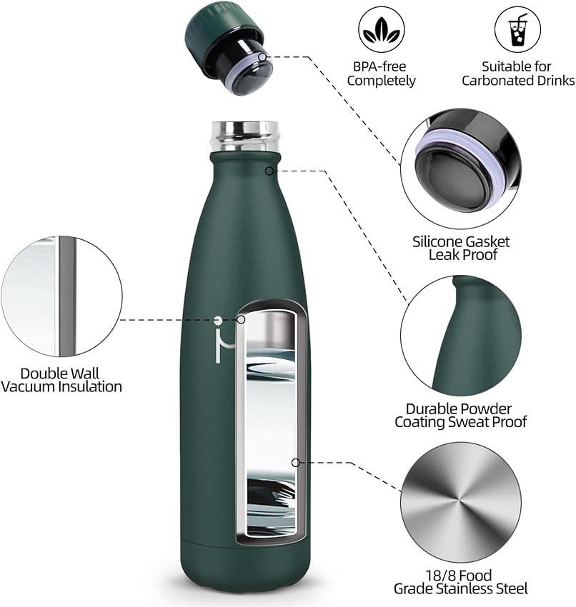 Thumbnail 1 de HoneyHolly Botella agua 750 ml doble pared 💧