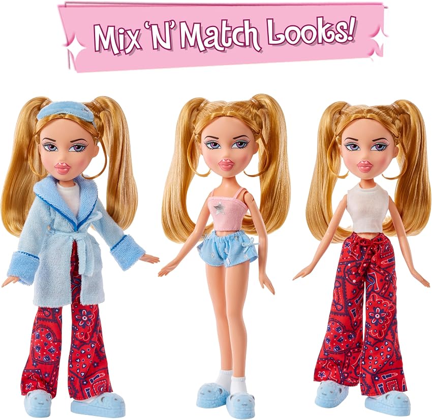Thumbnail 2 de Bratz Cloe muñeca Slumber Party 1 unidad 🐷