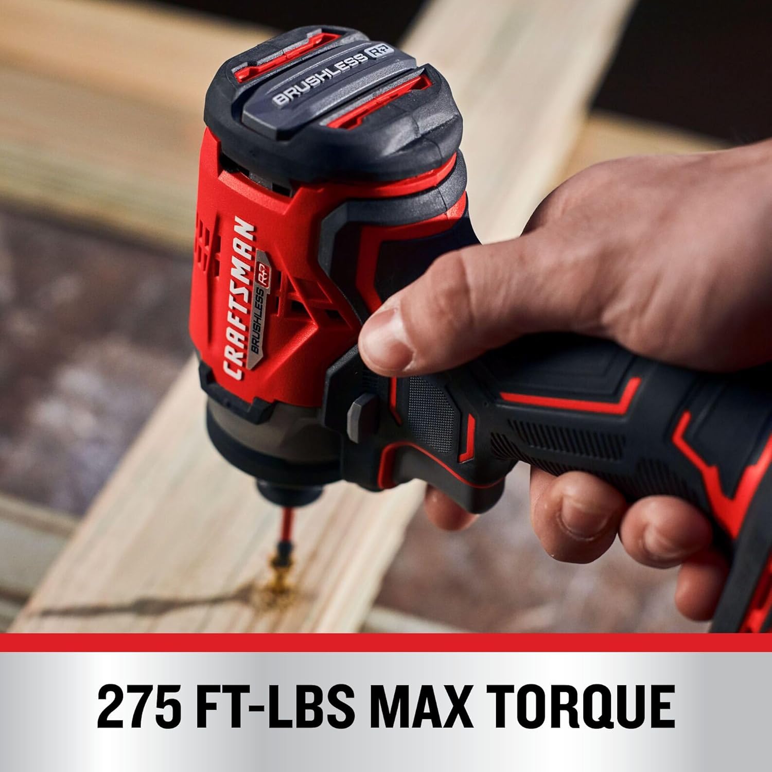 Thumbnail 3 de CRAFTSMAN V20 Cordless Impact Wrench, 1/2-Inch (CMCF921B) — Bare Tool Only