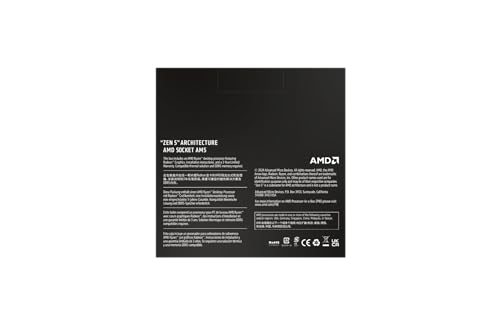 Thumbnail 3 de AMD Ryzen 5 9600X Processor with Radeon Graphics (AM5, 6 Cores / 12 Threads, 65W, 5.4 GHz Boost)