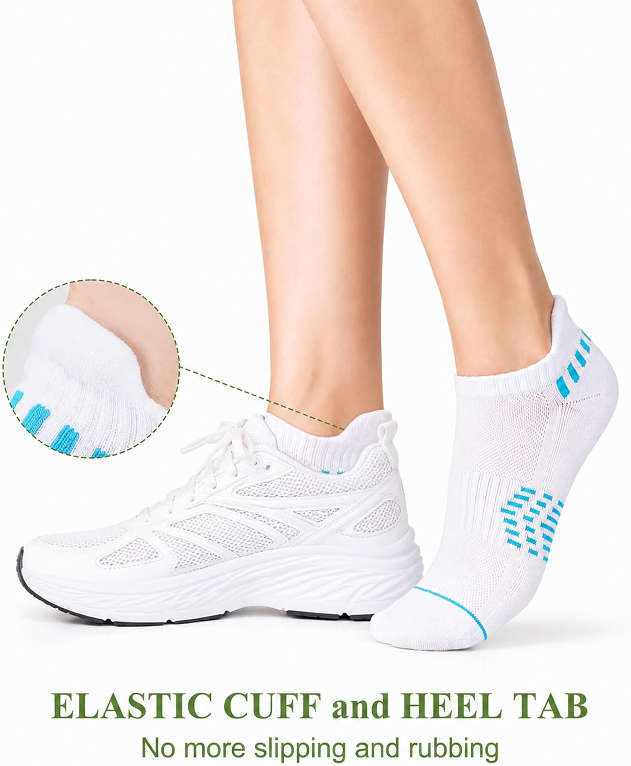 Detalle 2 de floconssy Women's Ankle Socks, Bamboo Viscose