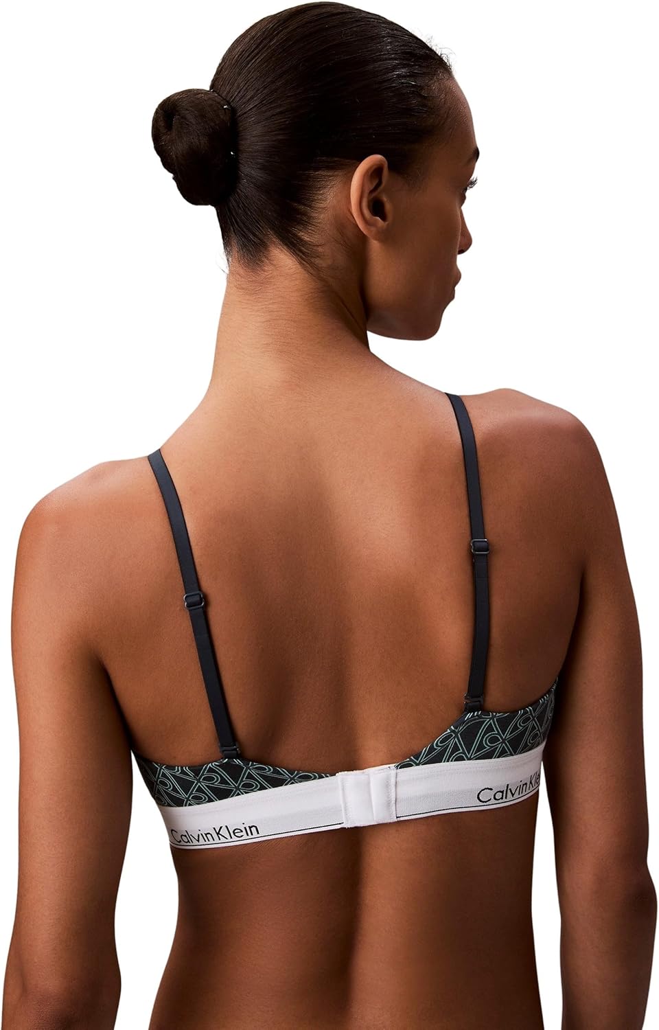 Detalle de Calvin Klein Women’s Lightly Lined Plunge Triangle Bralette