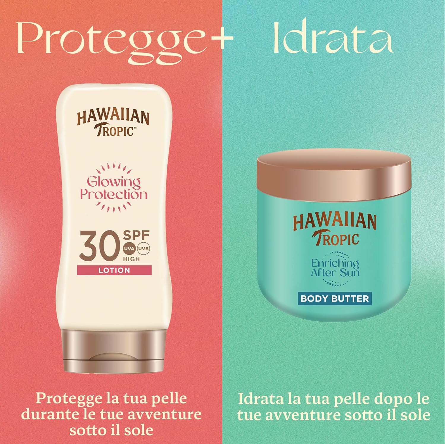 Thumbnail 5 de Hawaiian Tropic Glowing Protection Lozione Solare SPF30