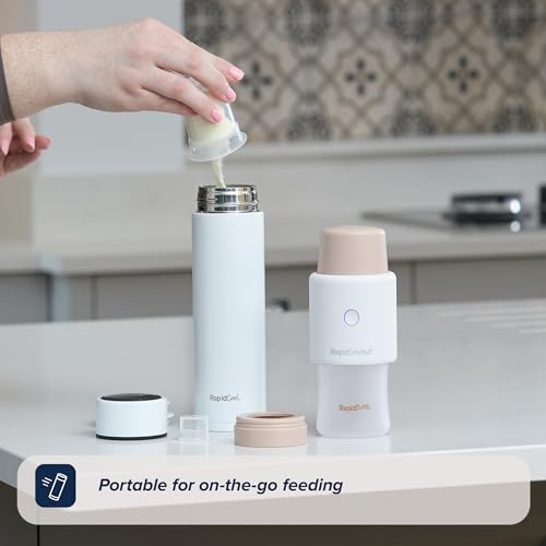 Detalle 1 de Nuby RapidCool Portable Baby Bottle Maker with Digital Lid and Powder Dispenser